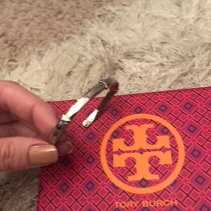 Tory Burch silver cuff bracelet